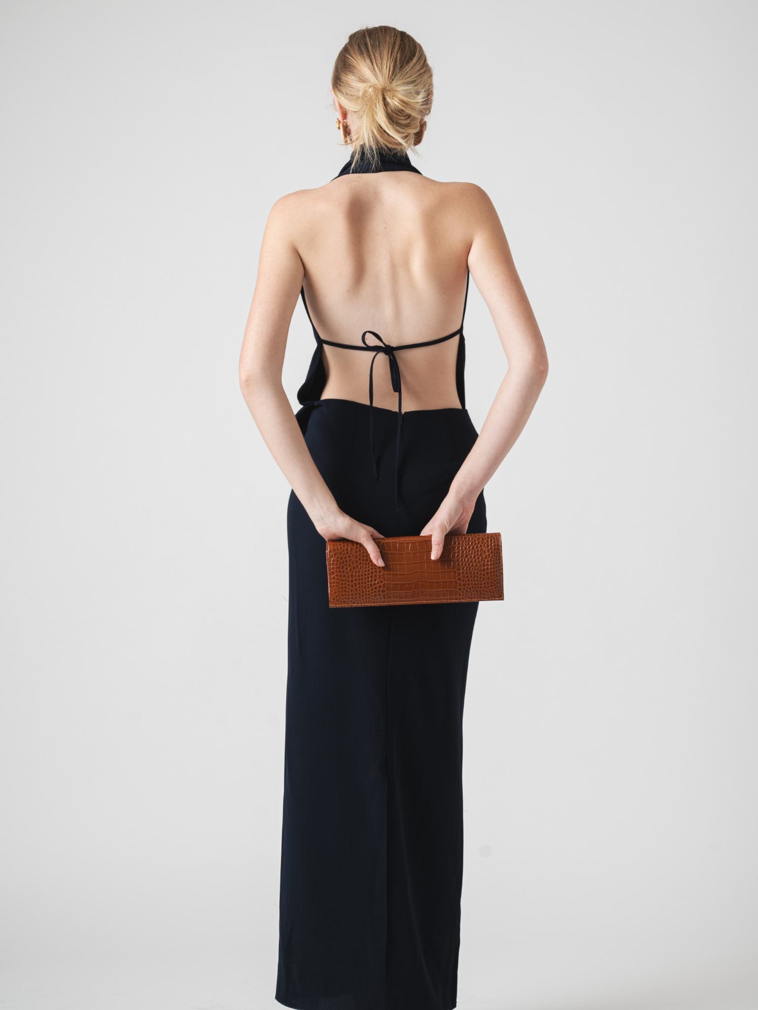 DUNE MAXI DRESS - NAVY