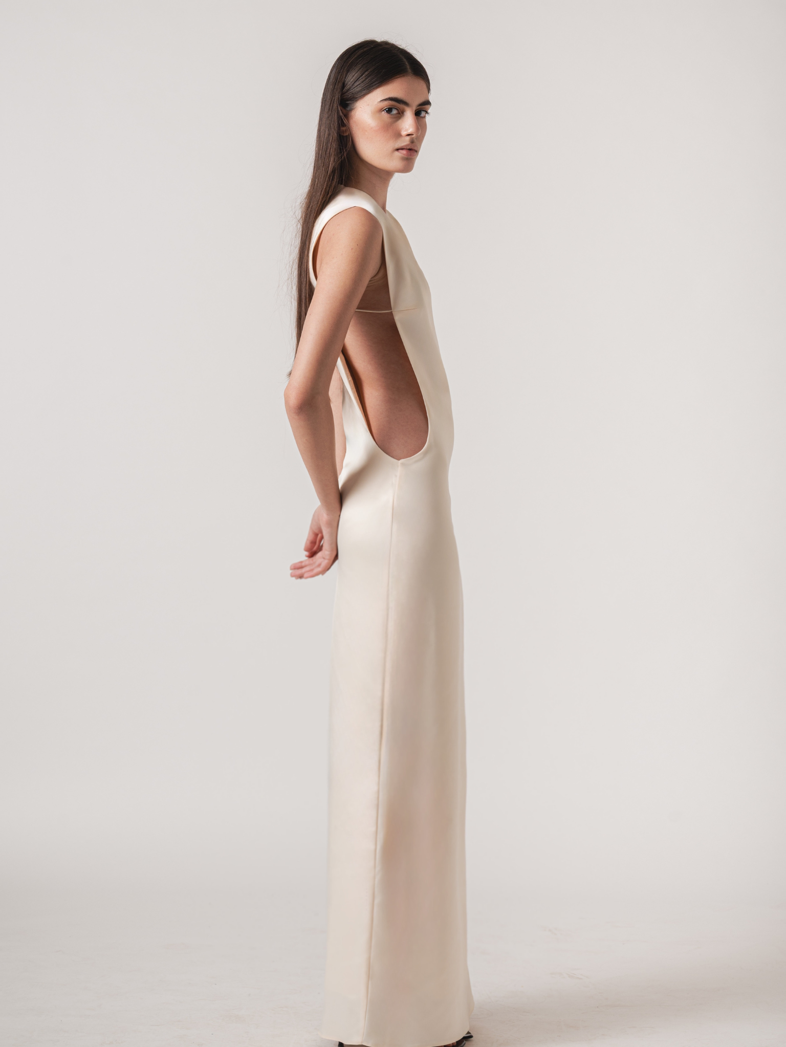LIA MAXI DRESS - CREAM